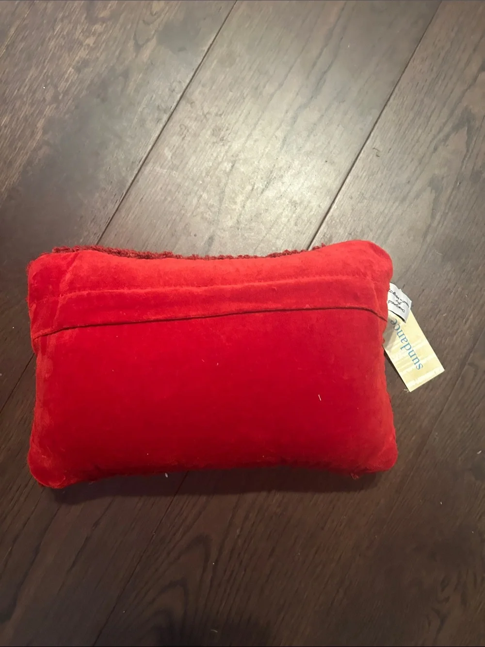 NWT “More Love” pillow (12”x8”, wool) from Sundance catalog